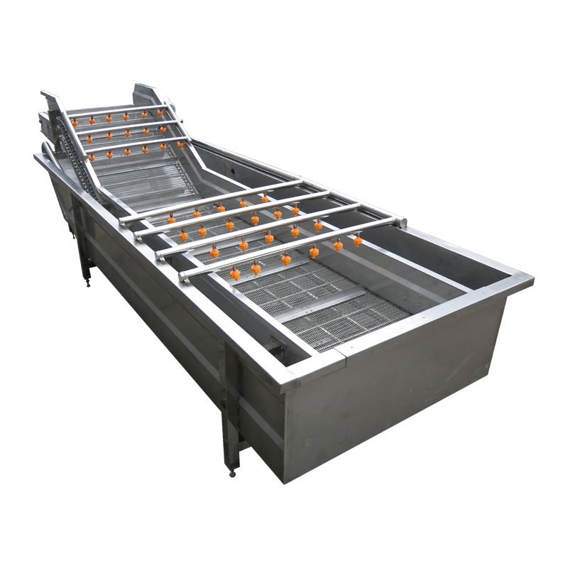 高压鲜食玉米清洗机 糯玉米蒸煮冷却机 水果蔬菜气泡清洗设备图5