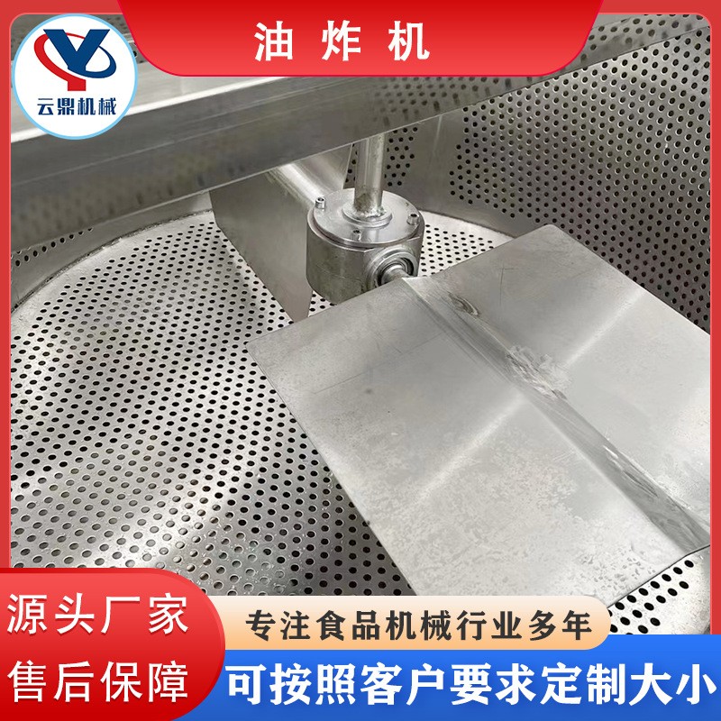 商用油水分离油炸机 小龙虾虎皮鸡爪油炸设备 摆摊炸鱼炸虾油炸锅图2