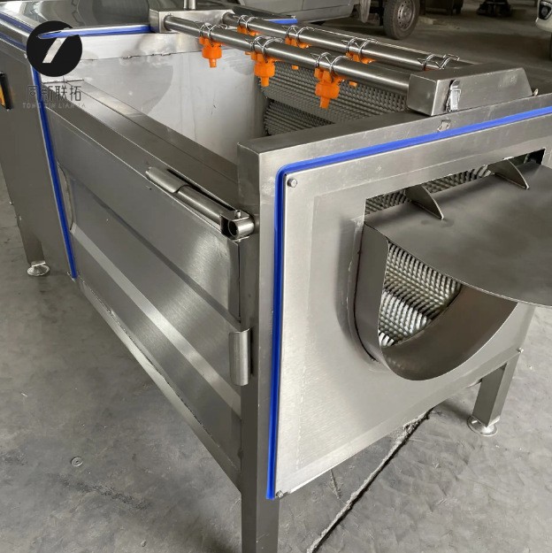 商用洗牡蛎生蚝的机器莴苣去皮机设备供应药材毛棍清洗机图2
