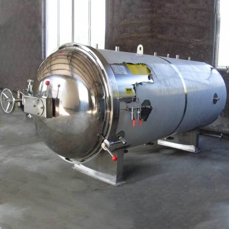 单层杀菌锅高温灭菌锅水浴式小型玉米杀菌性价比高运行平稳