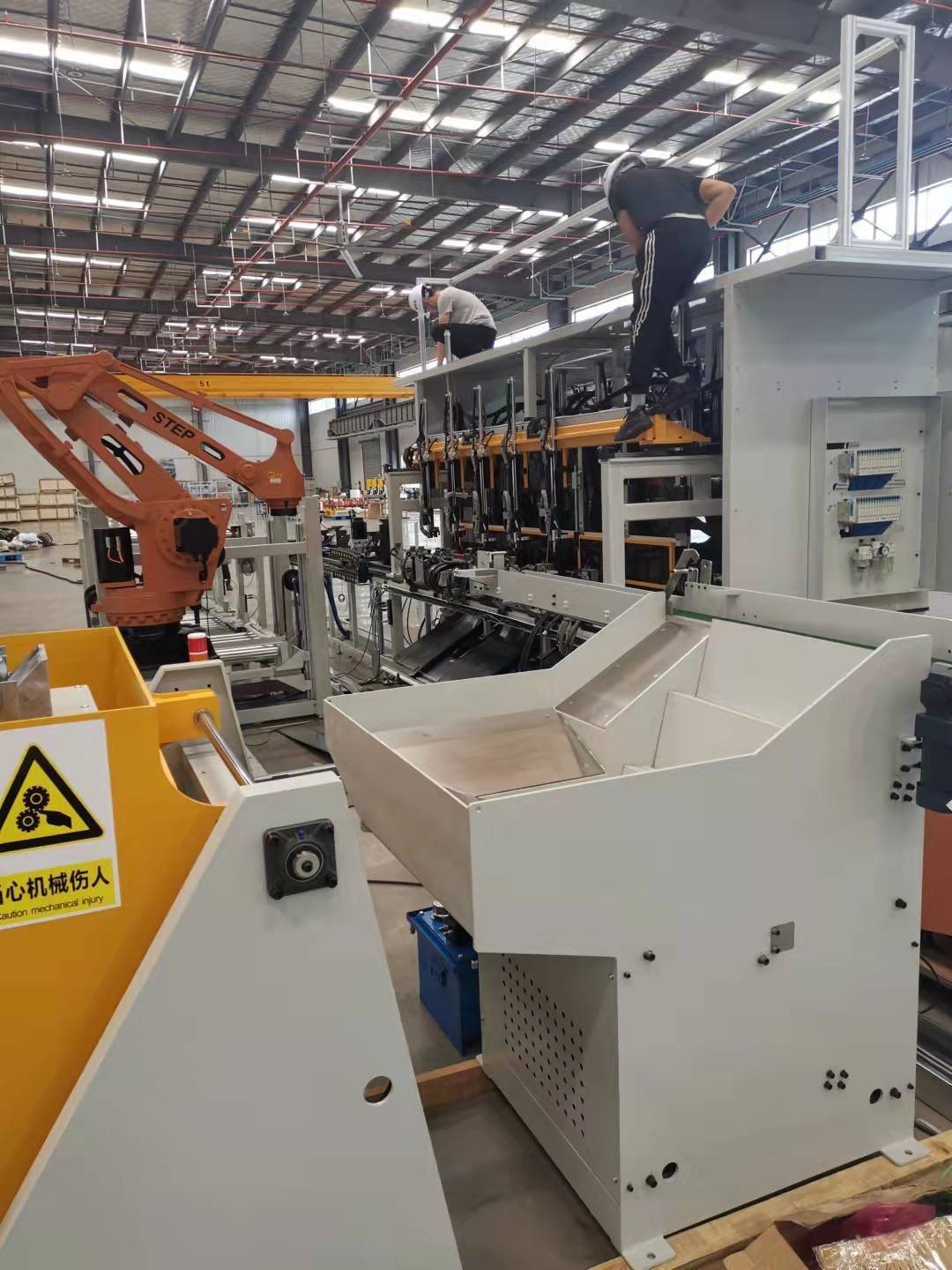 翻转倒料机 阶梯整理机 推板上料机 阶梯上料机 台阶上料机图5