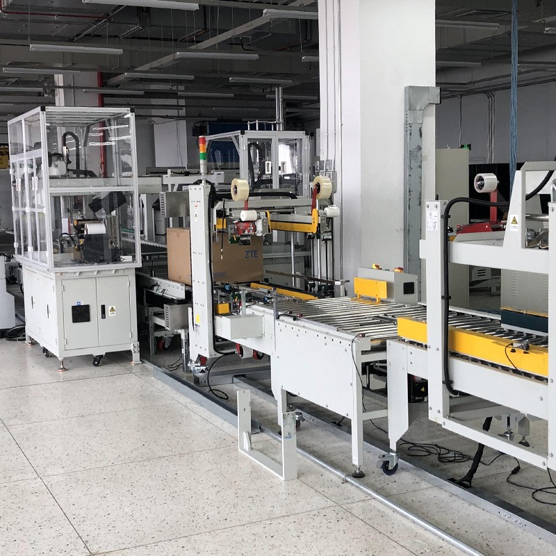 全自动自动开箱装箱封箱机无人化全自动码垛包装线装箱机设备批发图2