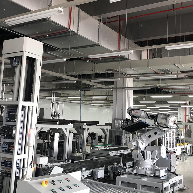 全自动自动开箱装箱封箱机无人化全自动码垛包装线装箱机设备批发图3