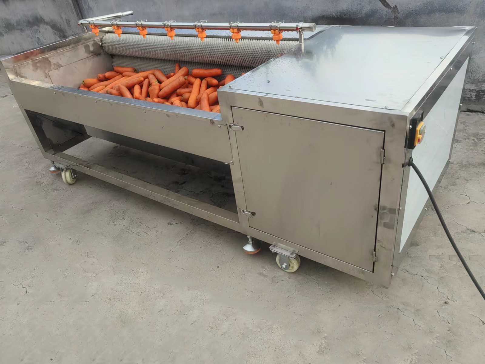 全自动毛辊清洗机厂家猪蹄猪头毛刷清洗机羊头马蹄羊蹄清洗设备图3