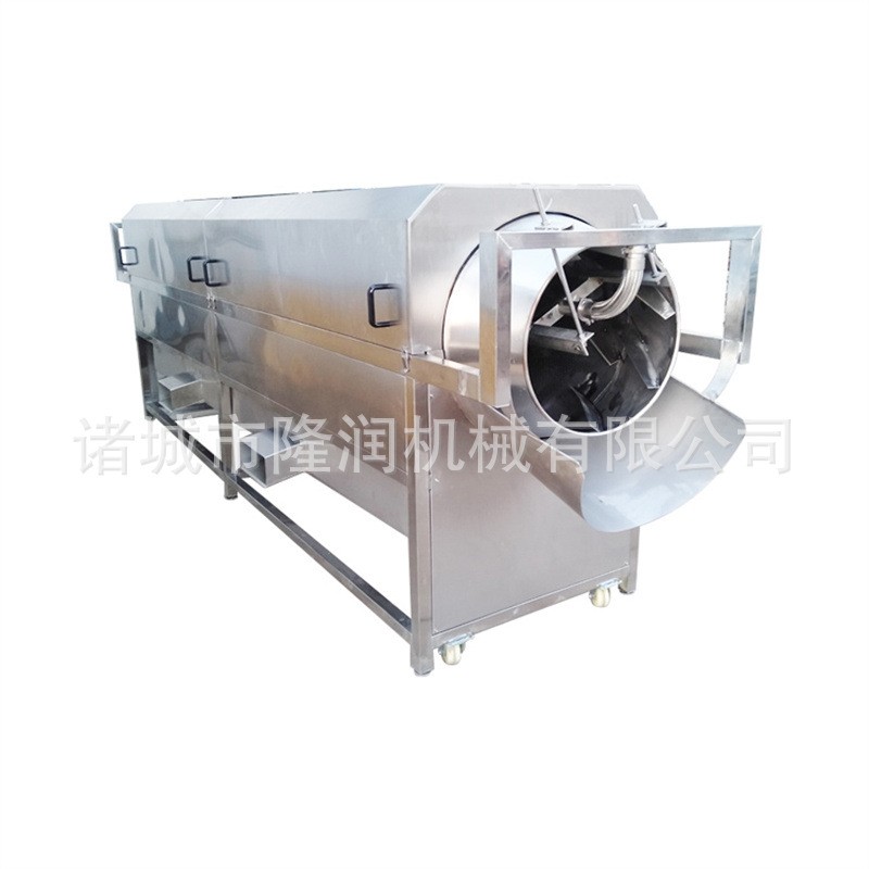 全自动中药材清洗机 白术甘草黄精滚筒式清洗机 人参黄芪清洗机图5