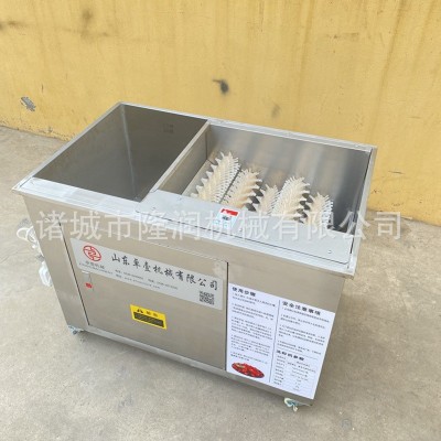 小龙虾清洗神器 全自动洗虾机 电动物理毛刷清洗龙虾设备不锈钢