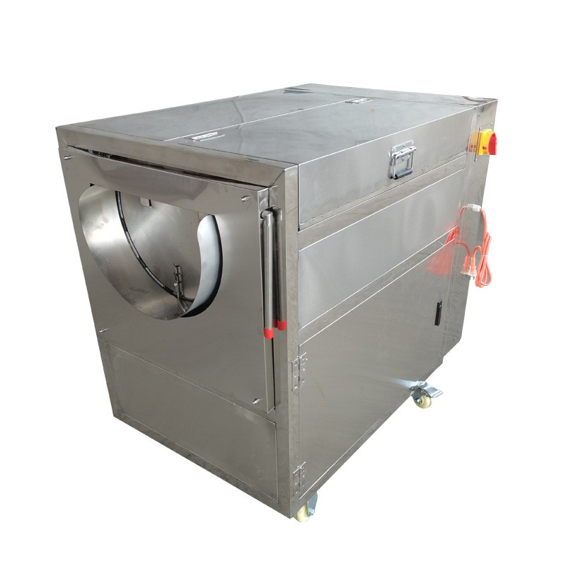 全不锈钢商用土豆去皮机清洗机莲藕清洗机电动土豆去皮清洗切丝机图5