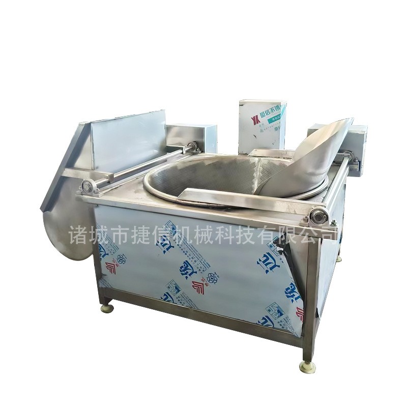 商用油水分离油炸机 小龙虾虎皮鸡爪油炸设备 恒温果蔬脆油炸线图5