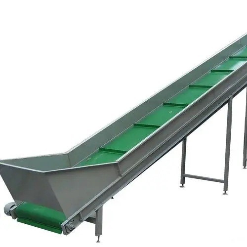 万亨爬坡皮带输送机 耐磨 输送平稳 车间流水线爬坡机 货物分拣传图4