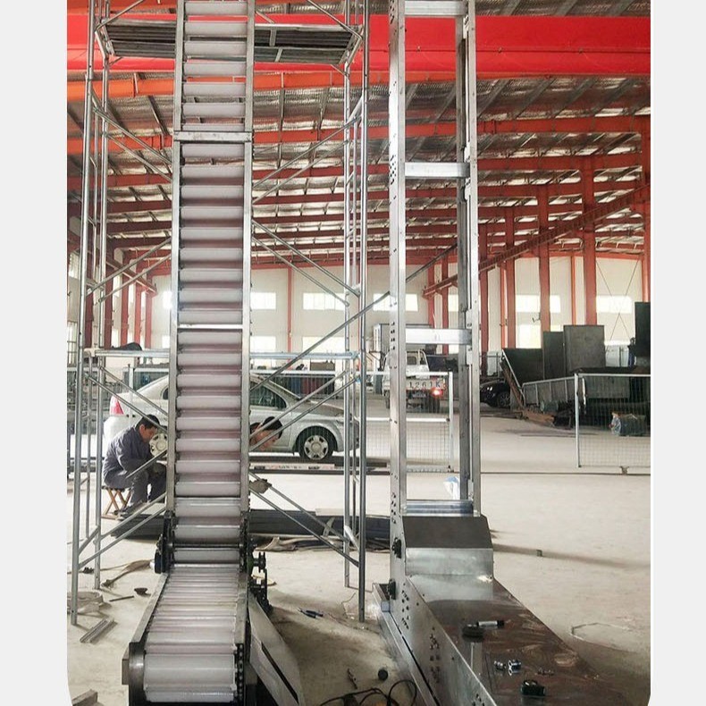 万亨斗式提升机工业上料机挡板上料 提升机输送设备大型爬坡斗式图4