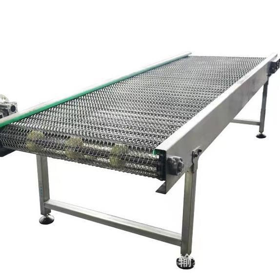 批发不锈钢网带输送机果蔬烘干冷输送流水线 网链输送机带传送链图5