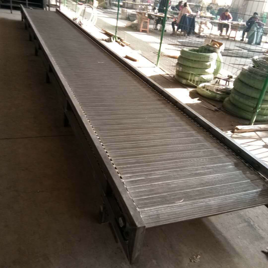 厂家直销不锈钢网带输送机食品用不锈钢输送机金属网带输送设备图2