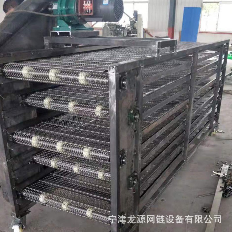 厂家直销不锈钢多层网带输送机大型食品级多层网带烘干输送机图2