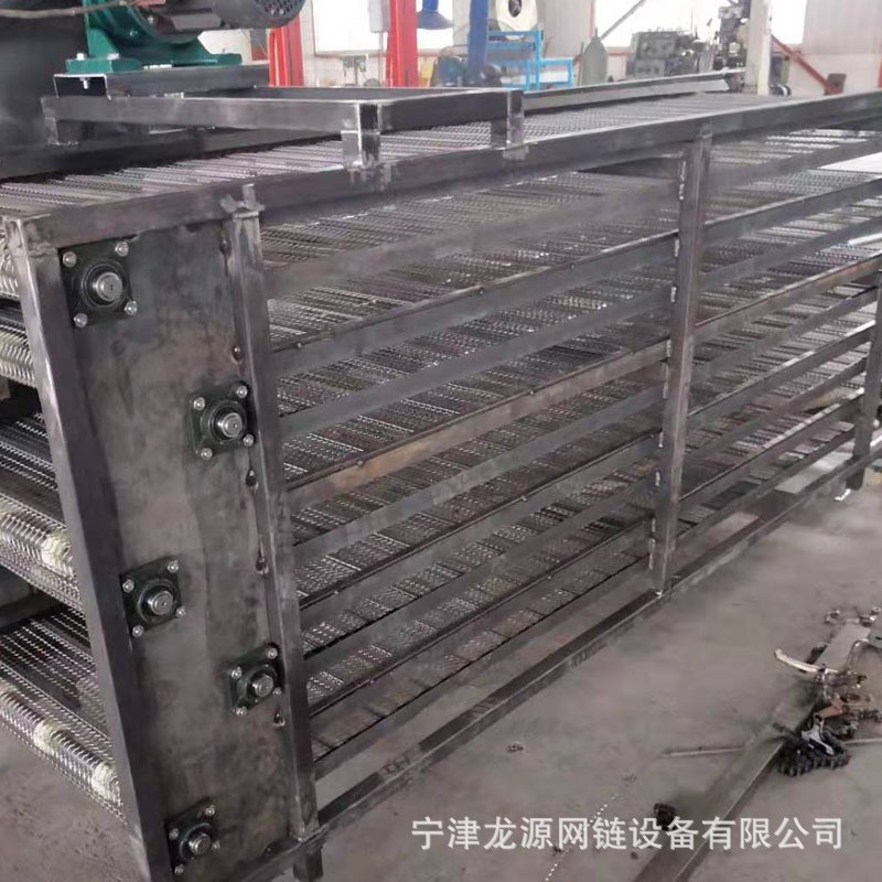 厂家直销不锈钢多层网带输送机大型食品级多层网带烘干输送机图4