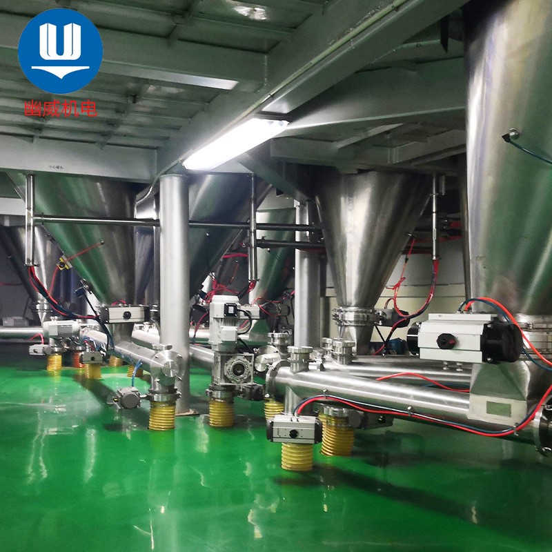 厂家直供计量配重配料系统全自动控制粉料计量称重配料输送系统图3