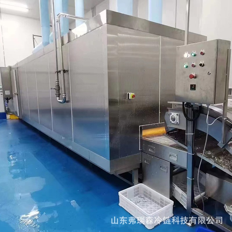 商用猪副隧道式速冻机 猪耳朵猪大肠肥肠冷冻设备 猪蹄猪皮速冻机图4