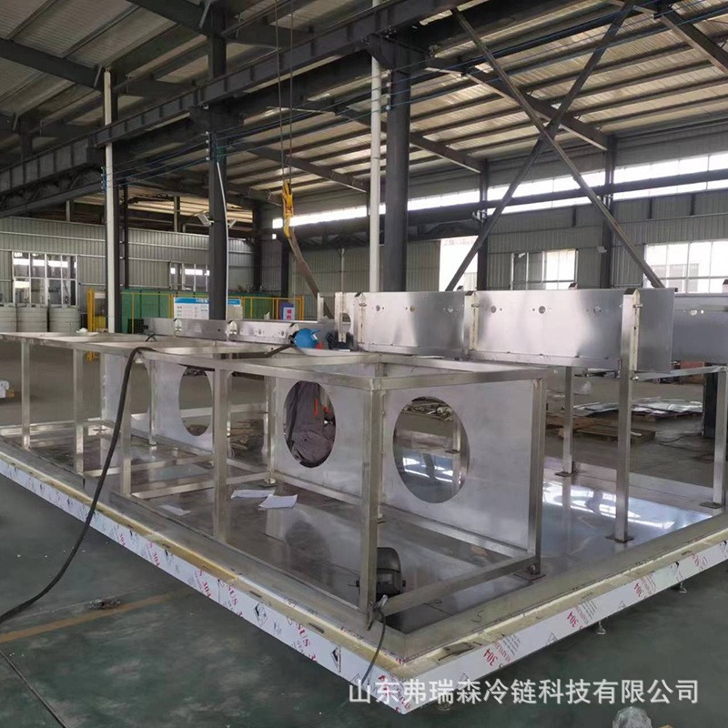 速冻西兰花加工设备流水线 花椰菜速冻机 食品连续式速冻机图2