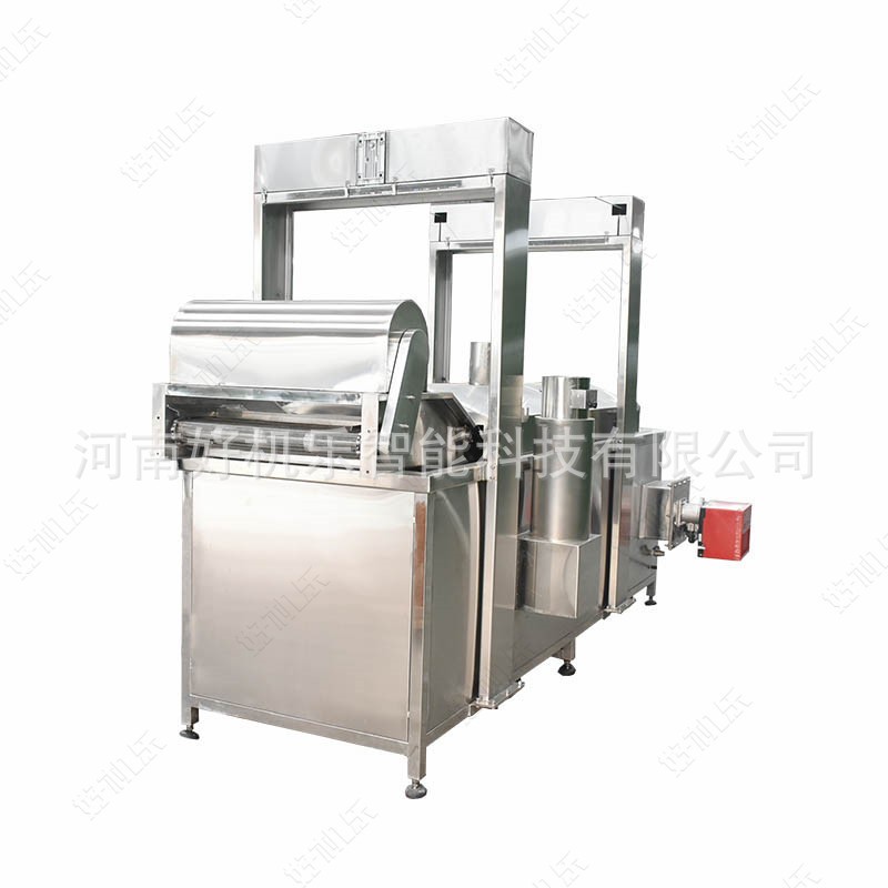 水果罐头漂烫生产线 罐头食品漂烫杀青护色机 全自动桃橘子蒸煮机图2