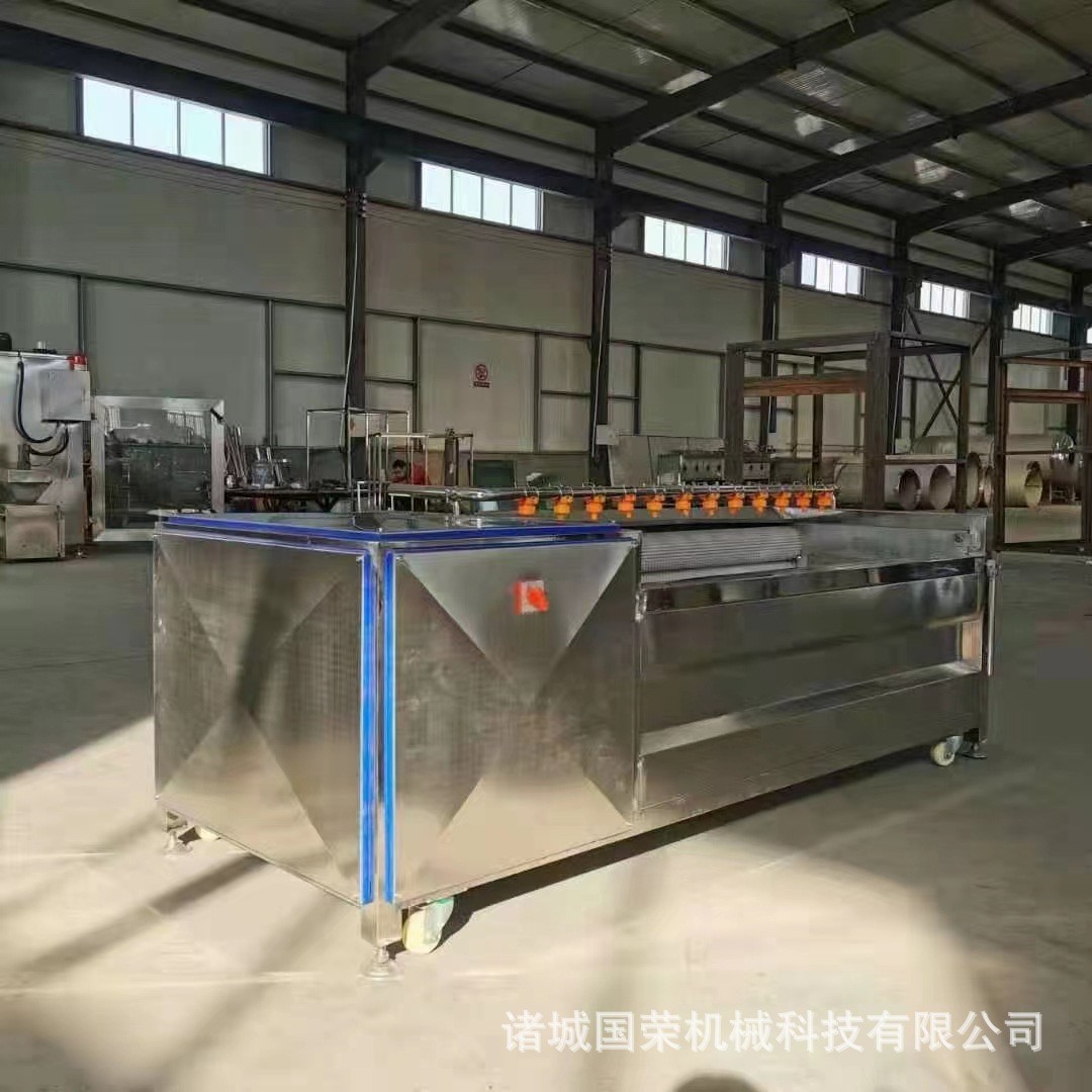 扇贝海蛎子生蚝清洗机土豆胡萝卜山药毛滚去皮清洗机u型去皮清洗图4
