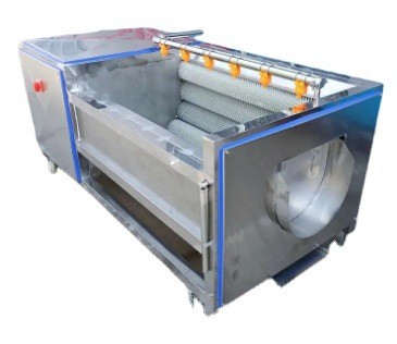 扇贝海蛎子生蚝清洗机土豆胡萝卜山药毛滚去皮清洗机u型去皮清洗图5