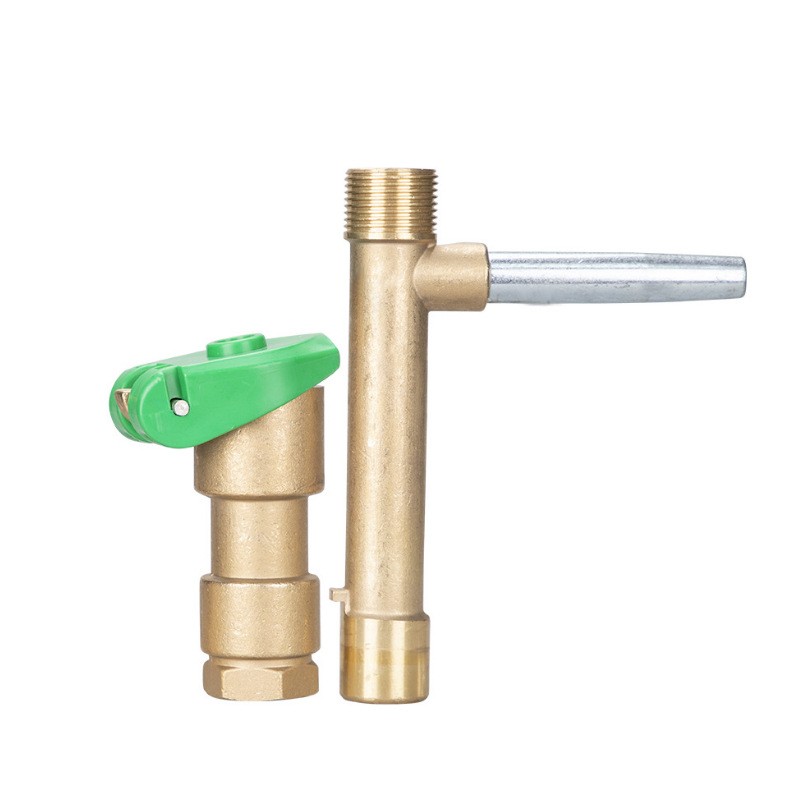 全铜快速取水阀园林绿化草坪灌溉铜取水器小区水管地接头洒水栓图5
