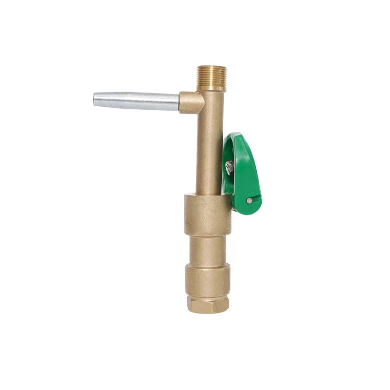 全铜快速取水阀园林绿化草坪灌溉铜取水器小区水管地接头洒水栓图2