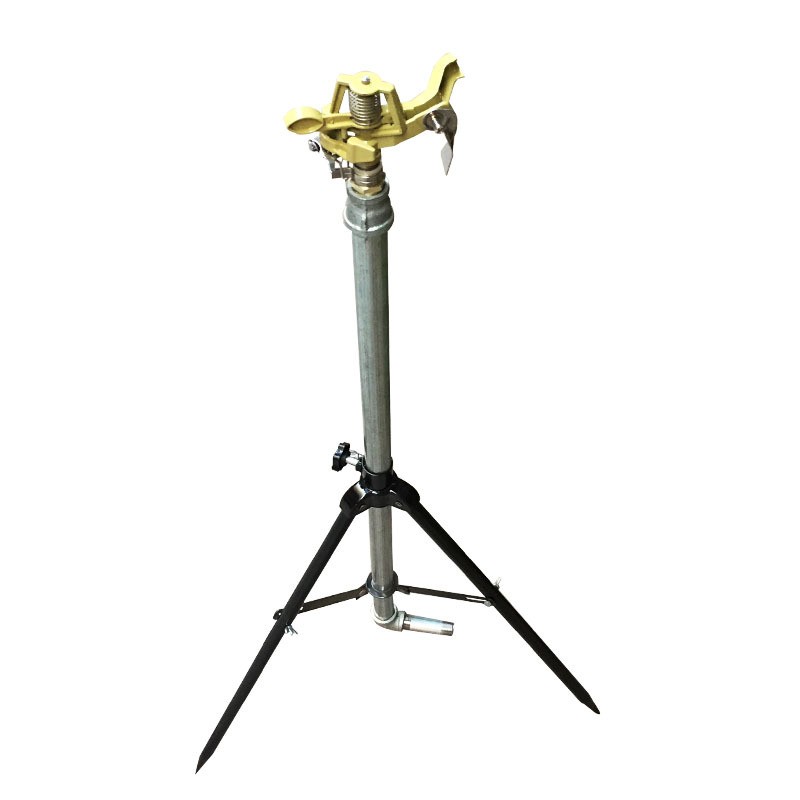 大量批发园林草坪喷头支架农业灌溉三脚架公园4分6分移动喷水架子图5