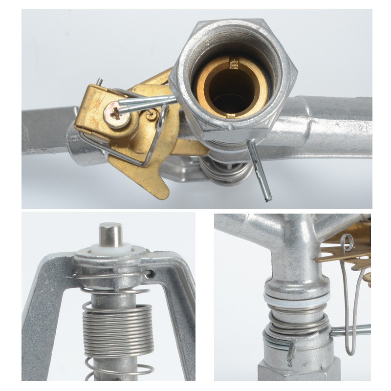 1寸合金可调喷灌喷头园林大喷枪洒水器农业节水灌溉工具浇灌配件图4