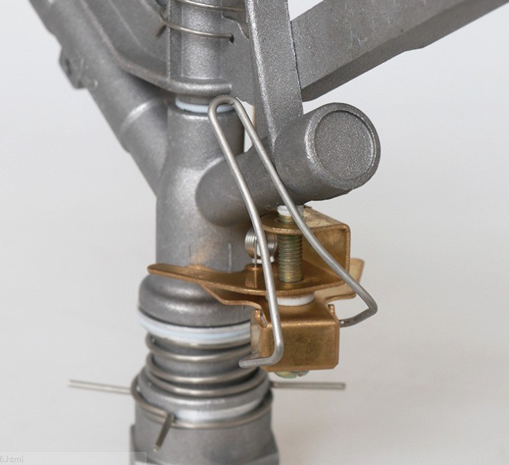 1寸合金可调喷灌喷头园林大喷枪洒水器农业节水灌溉工具浇灌配件图2