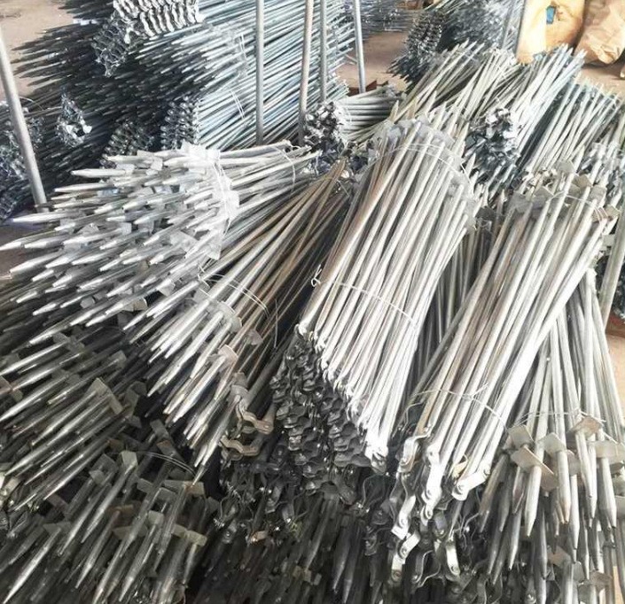 厂家批发浇地用金属立杆支架园林喷头农业喷灌架子绿化地插三脚架图3