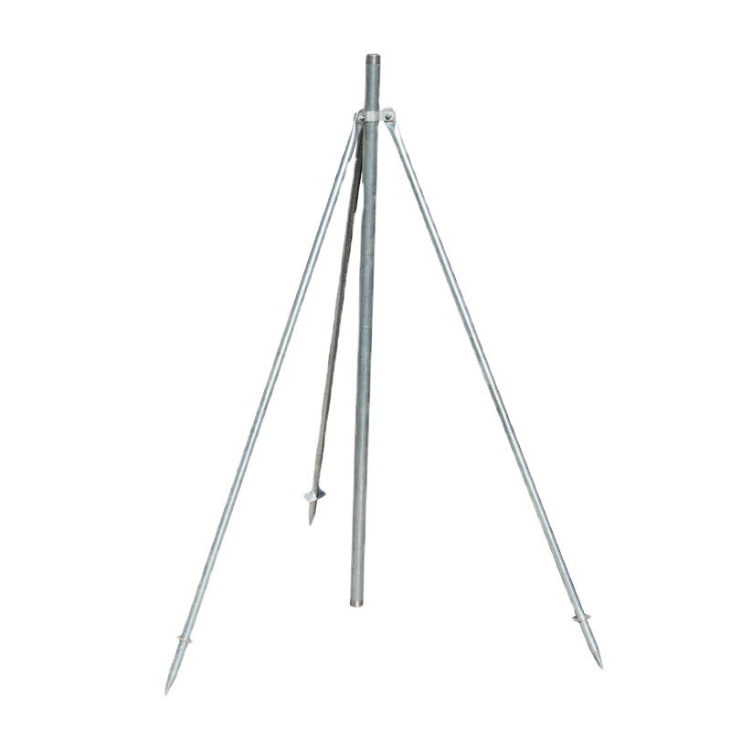 厂家批发浇地用金属立杆支架园林喷头农业喷灌架子绿化地插三脚架图5