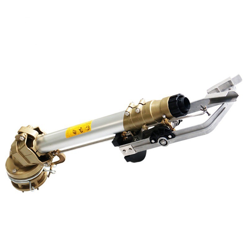 农业灌溉工具80垂直摇臂农用大喷枪园林喷灌煤场除尘降尘合金喷头图4