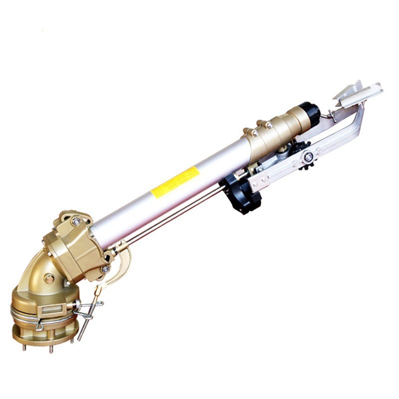 农业灌溉工具80垂直摇臂农用大喷枪园林喷灌煤场除尘降尘合金喷头图5