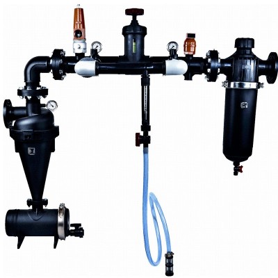 滴灌工程专用组合过滤器 离心过滤器+叠片过滤器