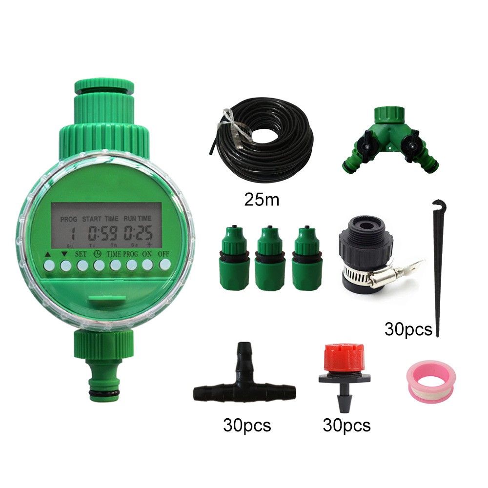园艺懒人自动灌溉滴水滴灌浇花套装定时器浇花器图5