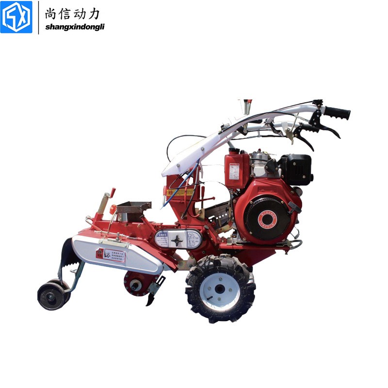小型松土起垄手扶旋耕机微型农用耕地大马力多功能全齿直连微耕机图3