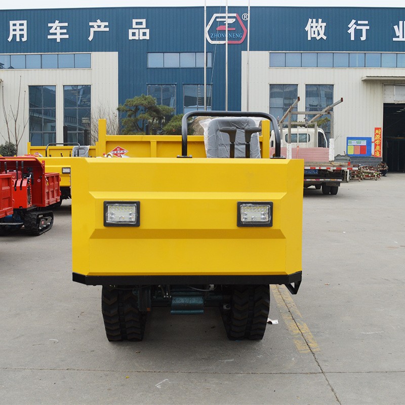 瀚山现货 全地形履带车农用爬山虎山地果园运输自卸翻斗 车 履带车图3