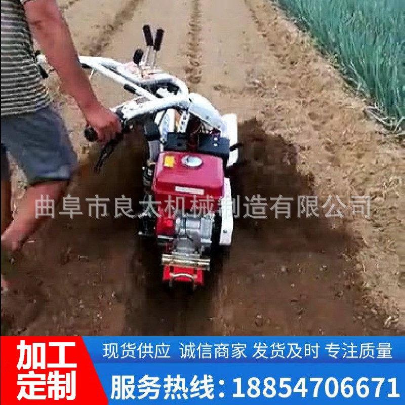 除草开沟培土机 小型手扶柴油开沟机田园管理机 一机多用厂家直销图4