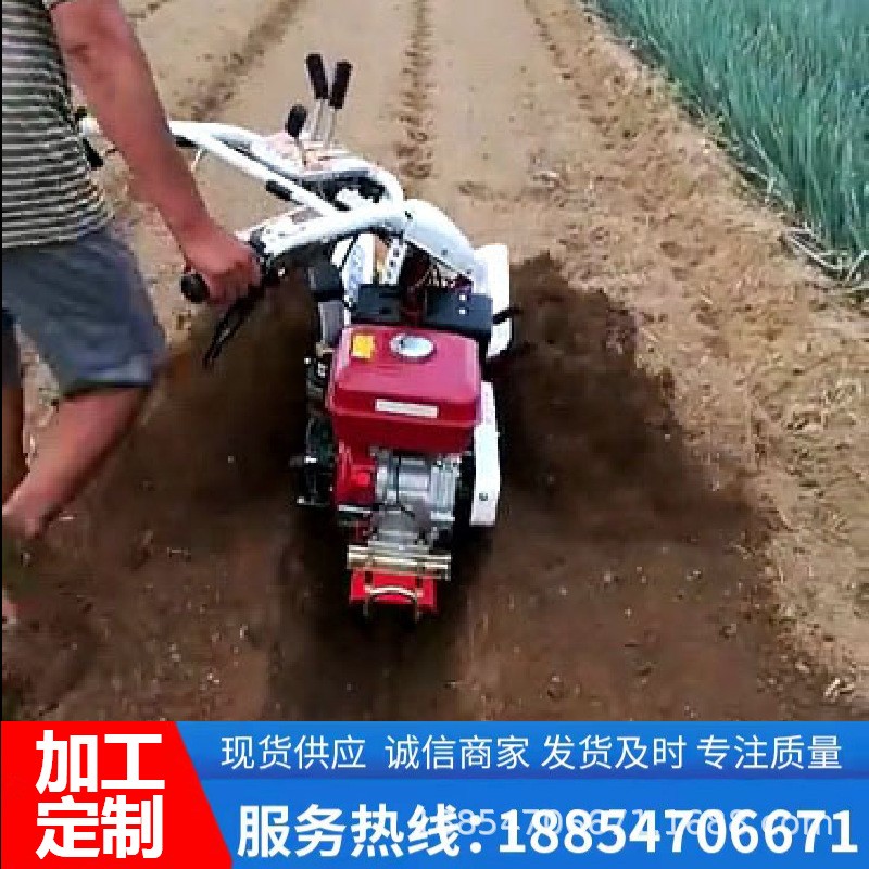 批发大马力柴油犁地机 四驱自走式微耕机 多功能新型农用工具图4