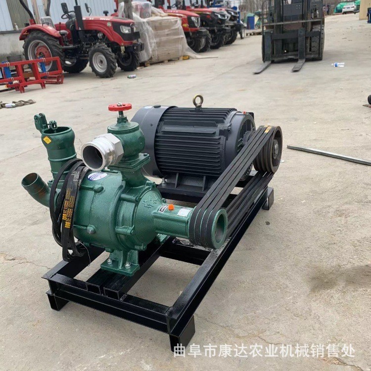 高压喷灌泵 柴油拖车款抽水泵 农田浇灌喷灌高扬程水泵 三片叶轮图2