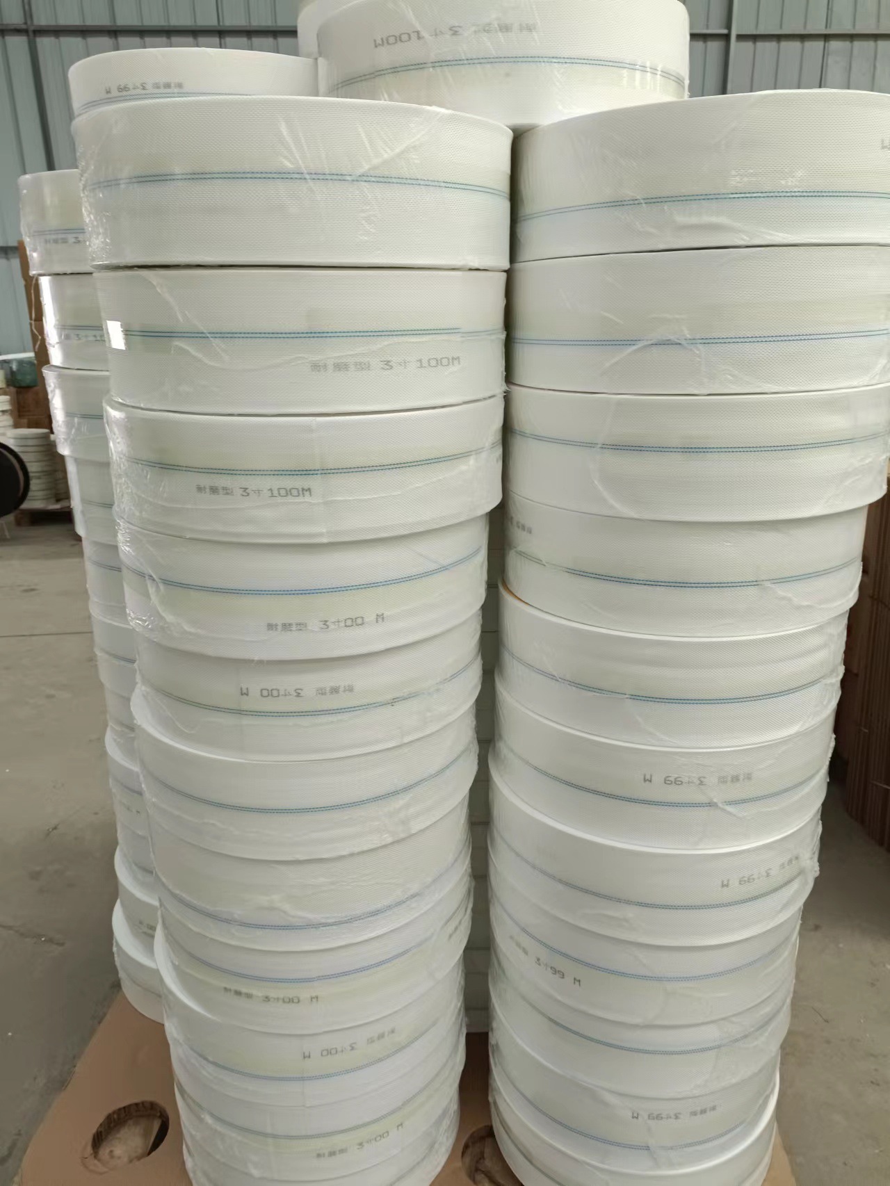 8寸大尺寸水带、可用于池塘排水/各种机械 PE材质耐磨防爆耐压图3