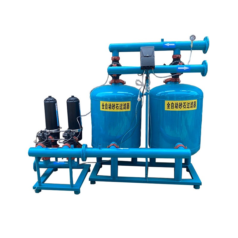 农用砂石过滤器设计合理操作简单全自动反冲洗砂石过滤器大棚图5