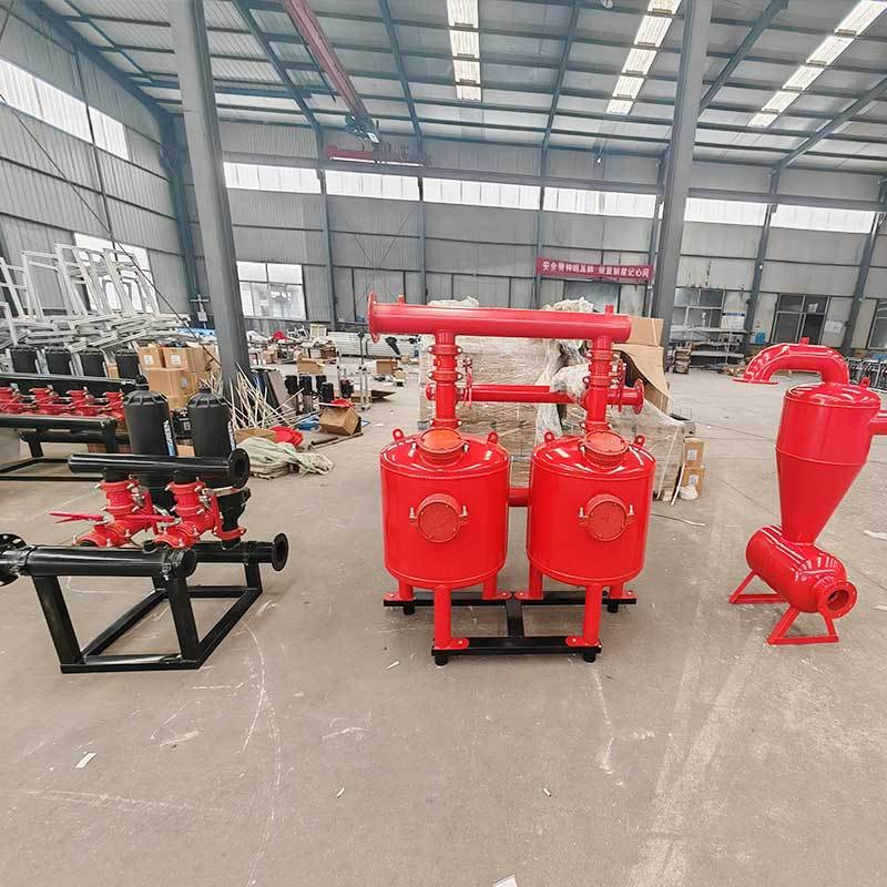 农业用砂石反冲洗过滤器 石英砂过滤器 滴灌农田用砂石过滤器图2