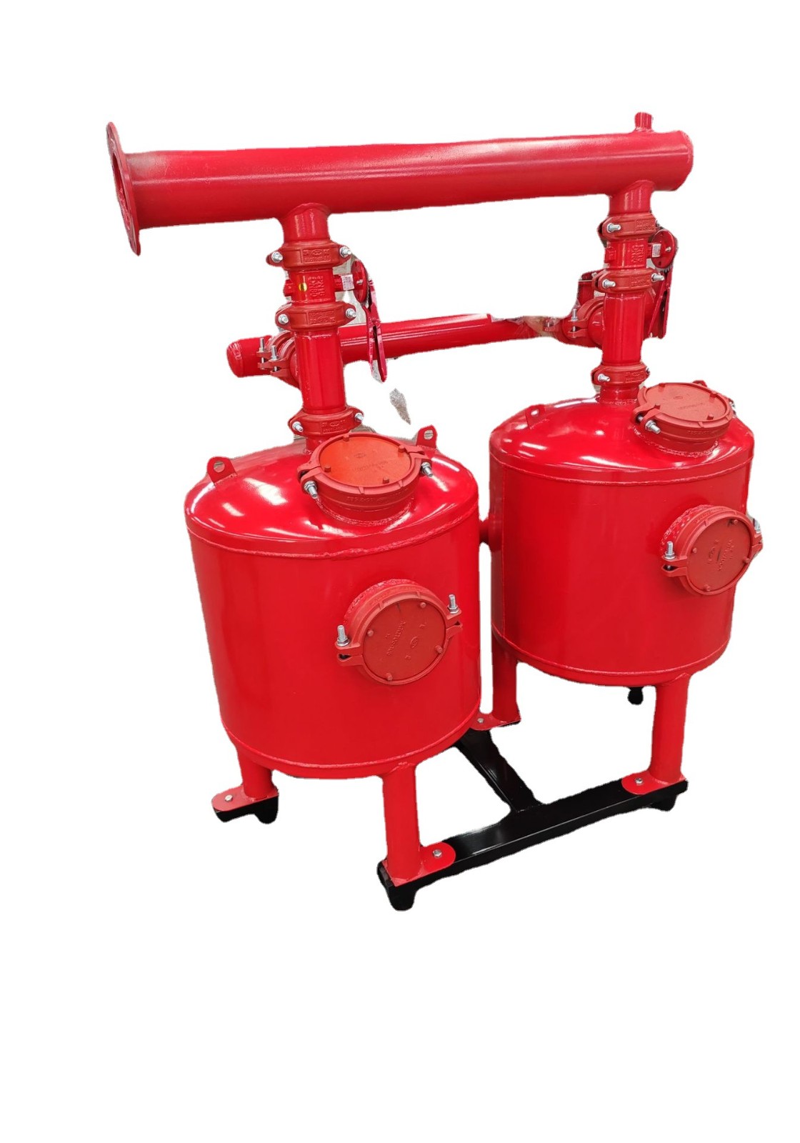 农业用砂石反冲洗过滤器 石英砂过滤器 滴灌农田用砂石过滤器图5