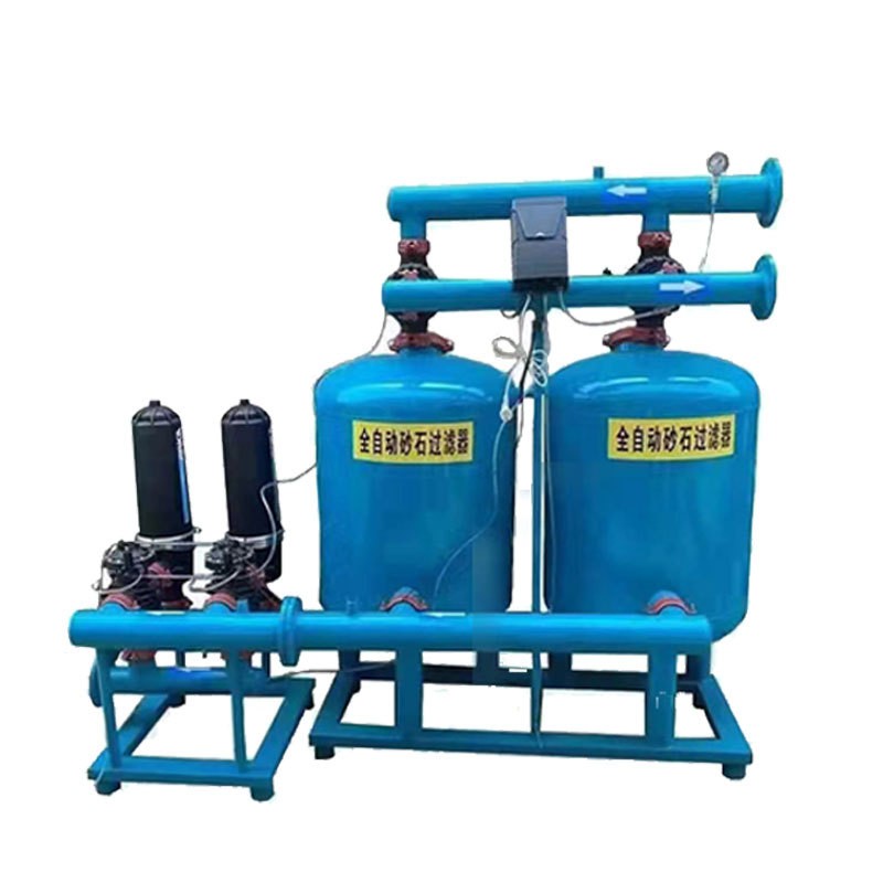全自动反冲洗砂石过滤器水肥一体化泵房过滤系统叠片反冲洗过滤器图5