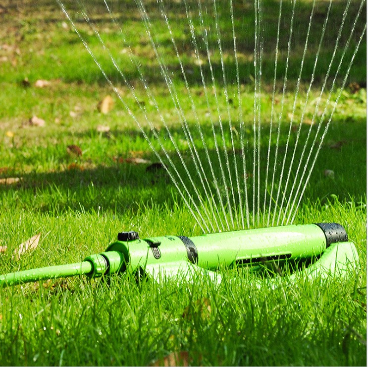 高级桥梁场养护用摇摆式自动旋转喷头园林草坪灌溉花园浇花喷水器图2