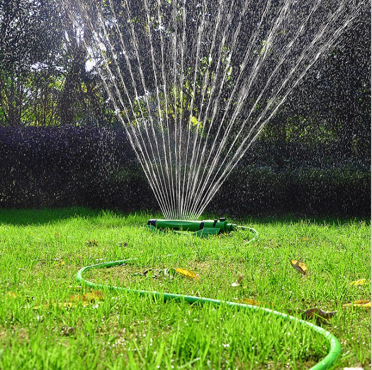 高级桥梁场养护用摇摆式自动旋转喷头园林草坪灌溉花园浇花喷水器图4