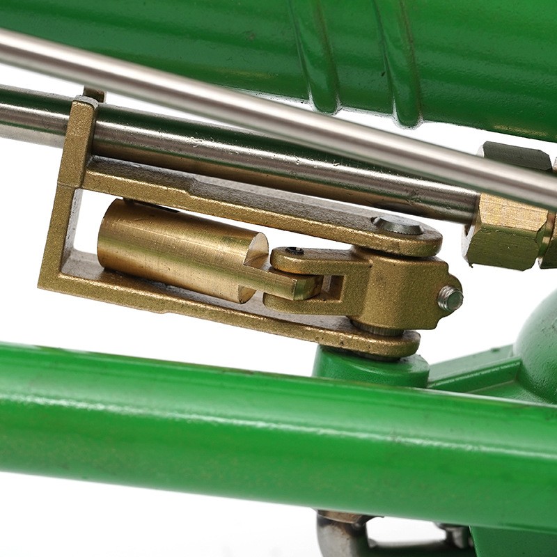 涡轮涡杆农业灌溉摇臂喷枪农用喷灌设备浇地神器自动旋转除尘喷头图2