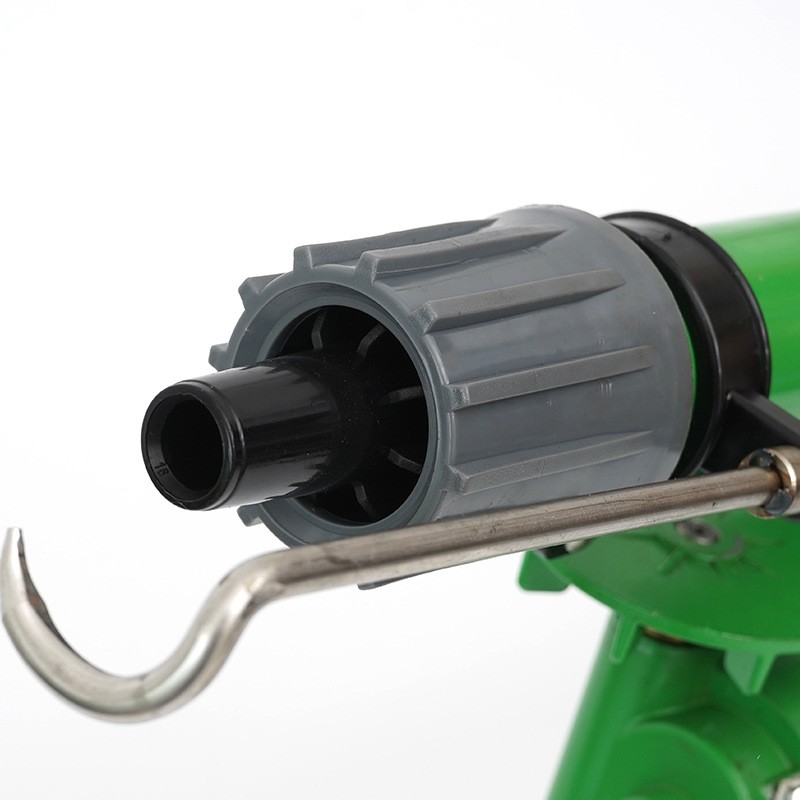 涡轮涡杆农业灌溉摇臂喷枪农用喷灌设备浇地神器自动旋转除尘喷头图4