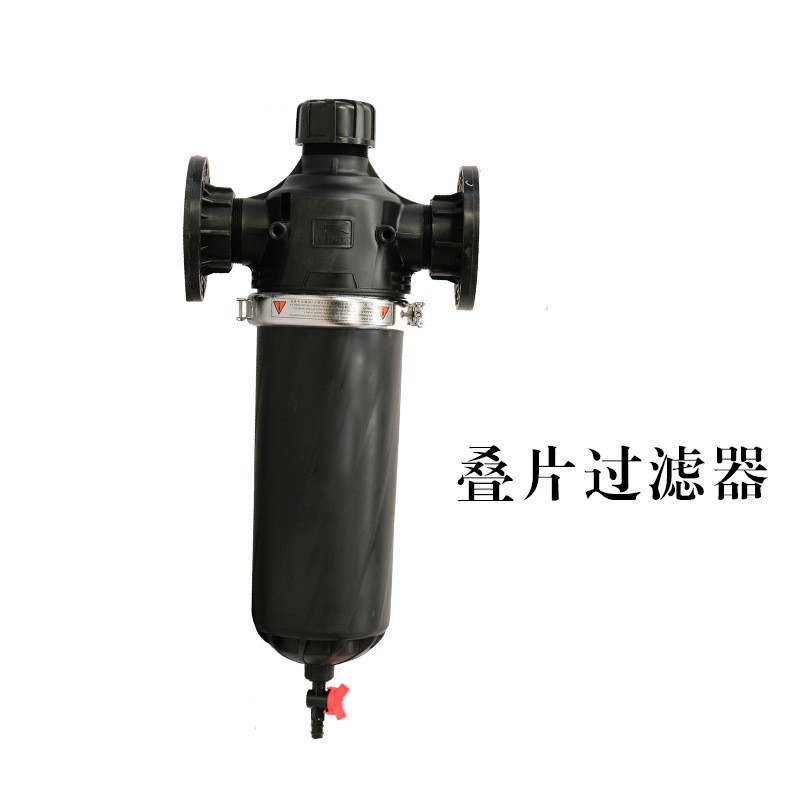 反冲洗叠片过滤器高标准农田全自动砂石过滤钢制H型网式过滤器图5